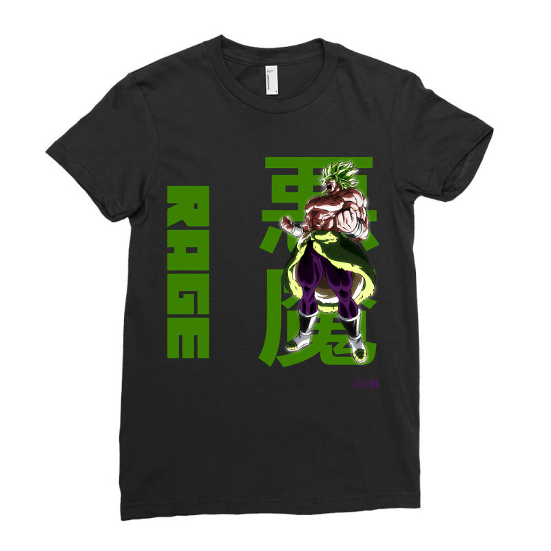 Broly  X Ladies Fitted T-Shirt by brumfieldportillo7vlpq8 | Artistshot