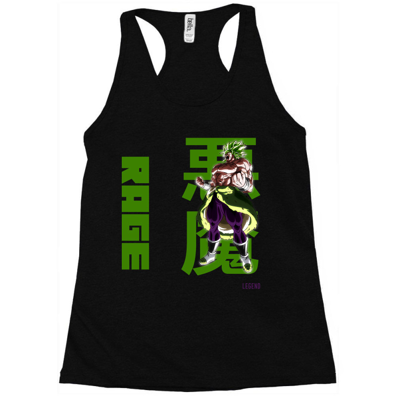 Broly  X Racerback Tank by brumfieldportillo7vlpq8 | Artistshot