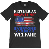 Republican Politics Conservative American Us Flag Republican T Shirt T-shirt | Artistshot