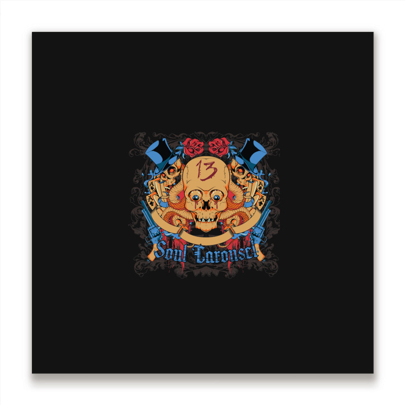 Carrusel De Almas Metal Print Square | Artistshot