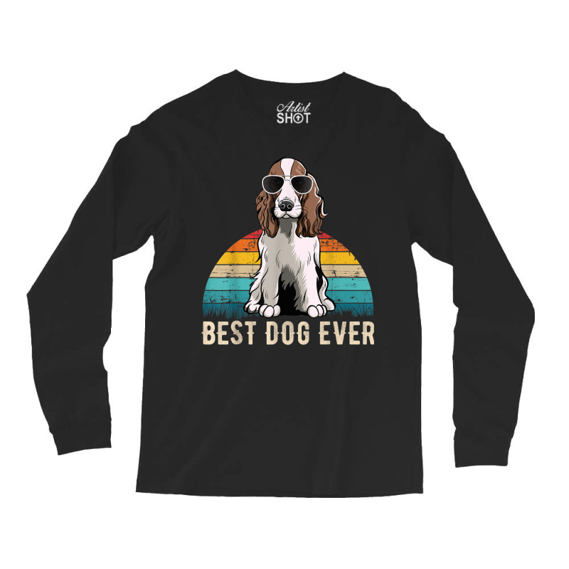 English Springer Spaniel Dog Breed Long Sleeve Shirts | Artistshot