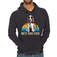 English Springer Spaniel Dog Breed Vintage Hoodie | Artistshot