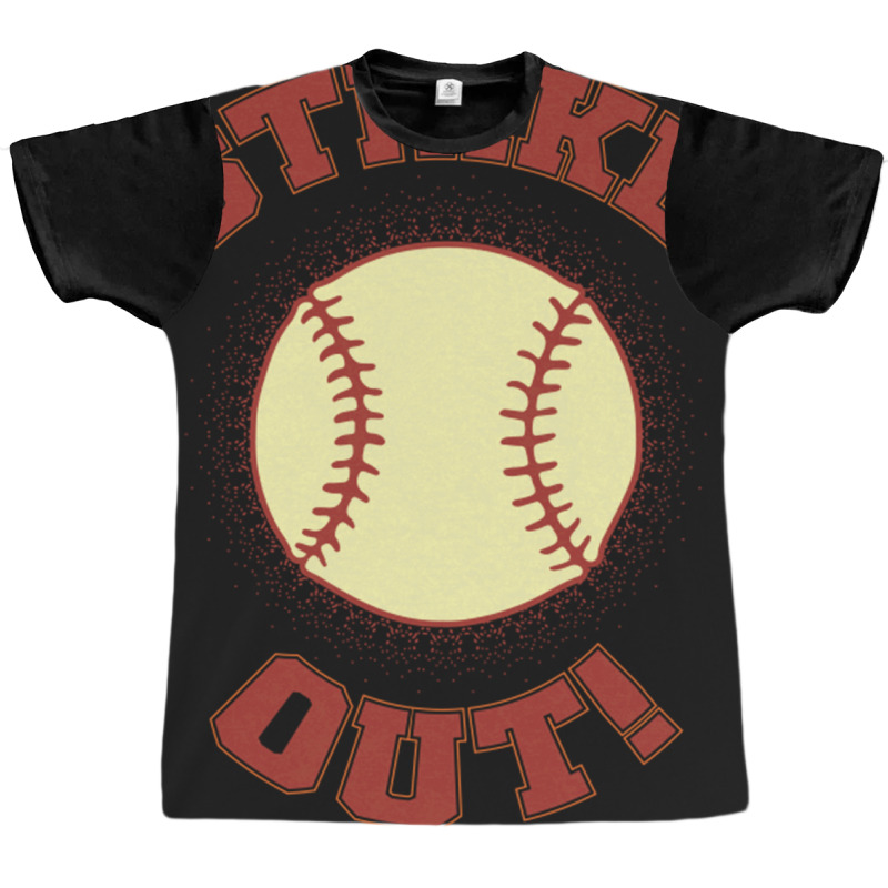 Vintage Strike Out Graphic T-shirt by JeremyHurley | Artistshot