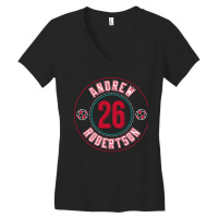 Andrew Robertson 26 Women's V-neck T-shirt | Artistshot