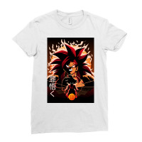 Super Saiyan 4-fdftd Ladies Fitted T-shirt | Artistshot