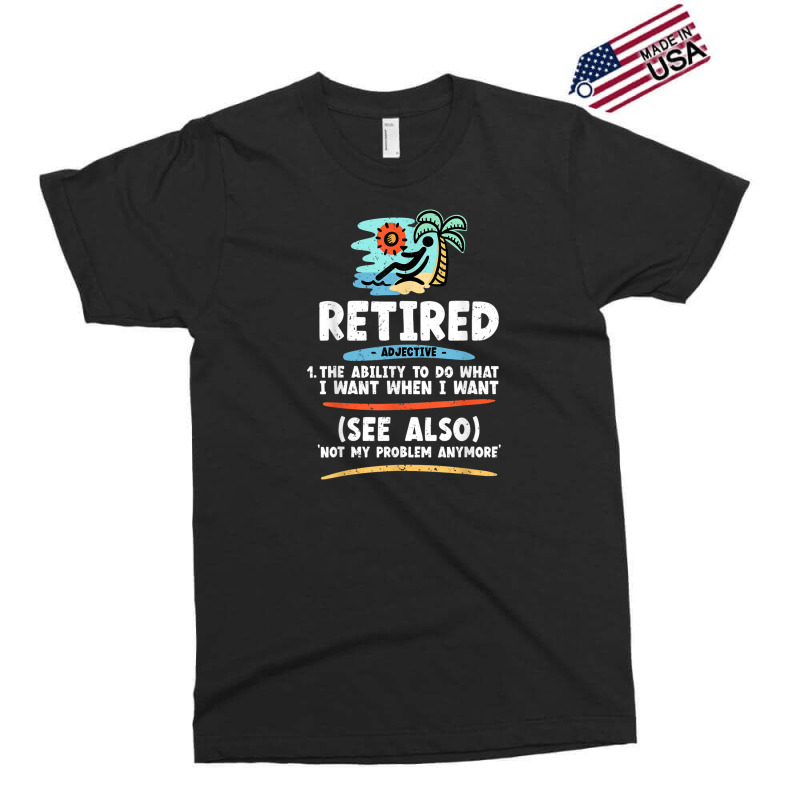 Funny Retired Tshirt, Funny Grandpa Tshirt, Funny Grandma Exclusive T-shirt | Artistshot