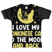 I Love My Tonkinese Cat To Moon Cat Lover Funny Kitten T Shirt Graphic Youth T-shirt | Artistshot