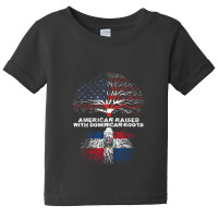 American Raised With Dominican Roots Republic Baby Tee | Artistshot