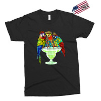 Parrots Drinking Margarita Hawaiian Shirt Vacation Birds Exclusive T-shirt | Artistshot