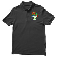 Parrots Drinking Margarita Hawaiian Shirt Vacation Birds Men's Polo Shirt | Artistshot