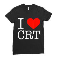 I Heart Crt   Critical Race Theory   Racial Justice Blm T Shirt Ladies Fitted T-shirt | Artistshot