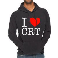 I Heart Crt   Critical Race Theory   Racial Justice Blm T Shirt Vintage Hoodie | Artistshot