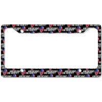 I Identify As An American   American Flag Fingerprint T Shirt License Plate Frame | Artistshot