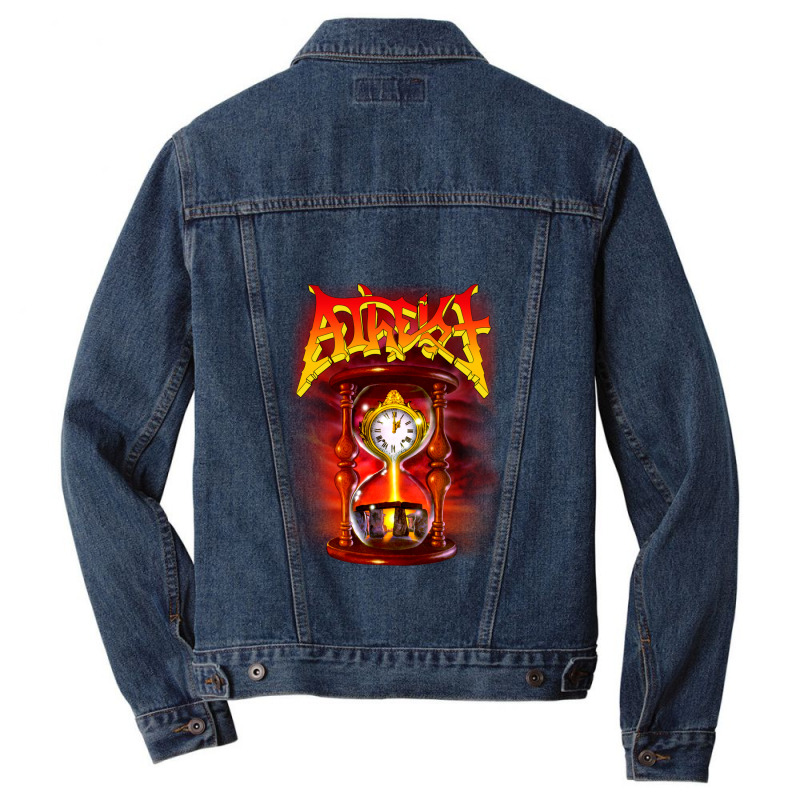 Piece Of Time Men Denim Jacket by MichaelSchales | Artistshot