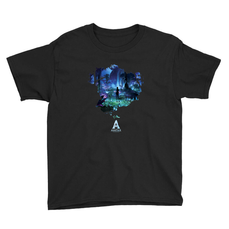 Avatar Pandora At Night Movie Poster Youth Tee | Artistshot