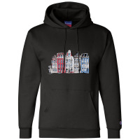 Amsterdam Skyline Champion Hoodie | Artistshot