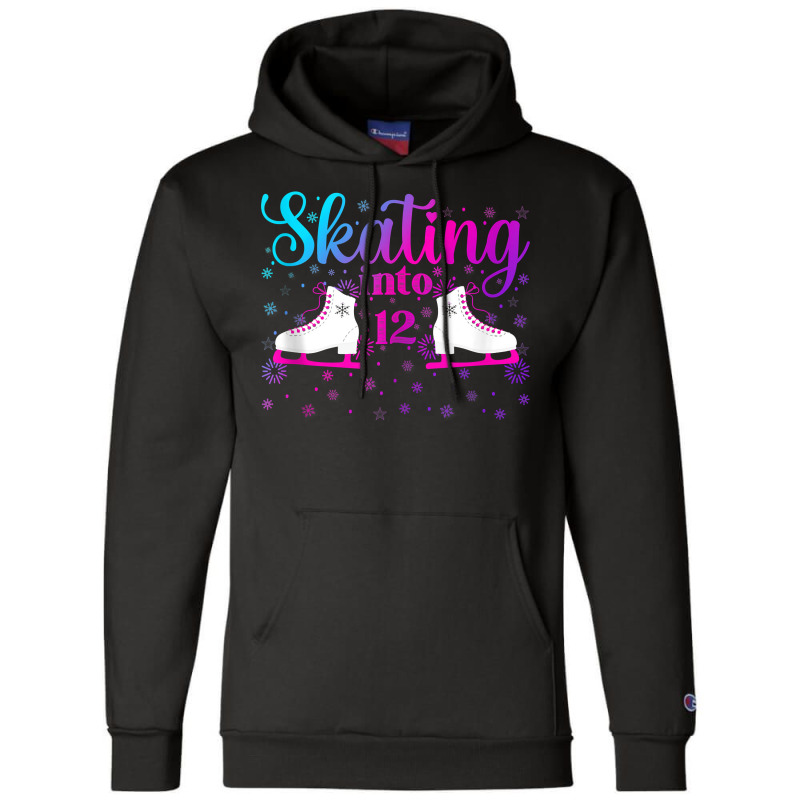 Ice Skating Into 12 Ice Dancing Girl 12th Birthday Party Tank Top Champion Hoodie by kadejahdomenick | Artistshot