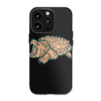 Alligator Snapping Turtle - Reptile - Wildlife - Japanese Style - Anim Iphone 13 Pro Case | Artistshot