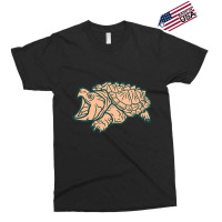 Alligator Snapping Turtle - Reptile - Wildlife - Japanese Style - Anim Exclusive T-shirt | Artistshot