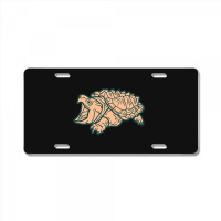 Alligator Snapping Turtle - Reptile - Wildlife - Japanese Style - Anim License Plate | Artistshot