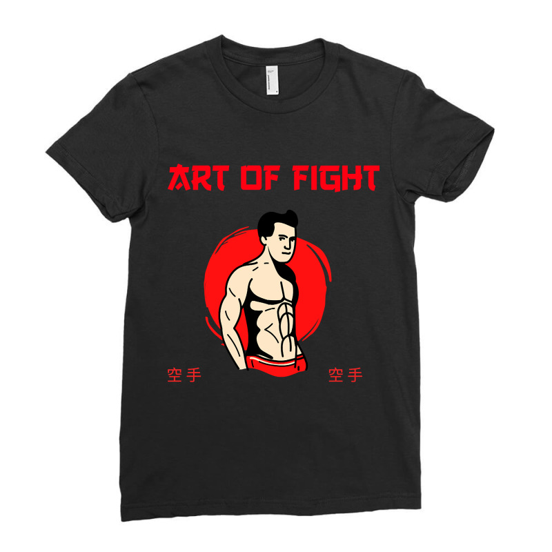 Art Of Fight Ladies Fitted T-Shirt by Jankonen637 | Artistshot