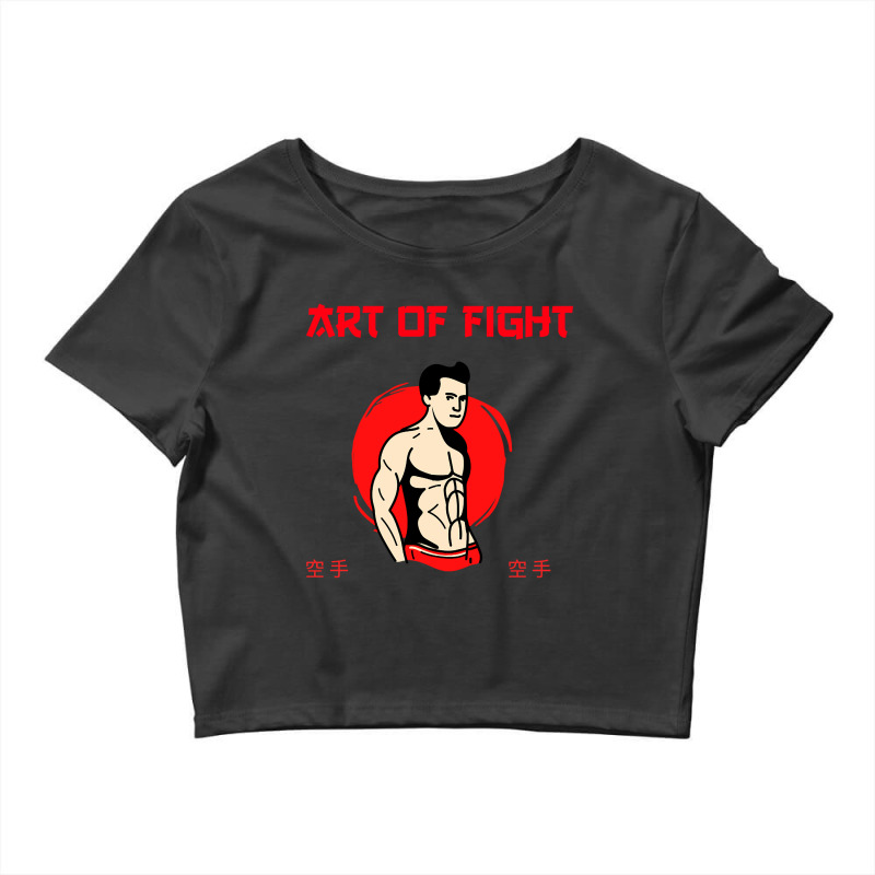 Art Of Fight Crop Top by Jankonen637 | Artistshot