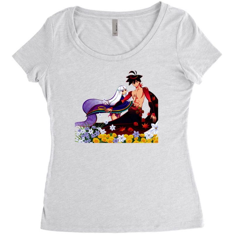 Katanagatari Women's Triblend Scoop T-shirt by DebraAnnKnapp | Artistshot