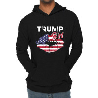 Womens Trump Supporter Donald Trump Gift Lightweight Hoodie | Artistshot