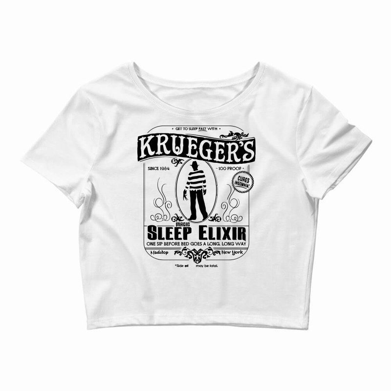 Krueger's Magic Sleep Elixir Crop Top | Artistshot