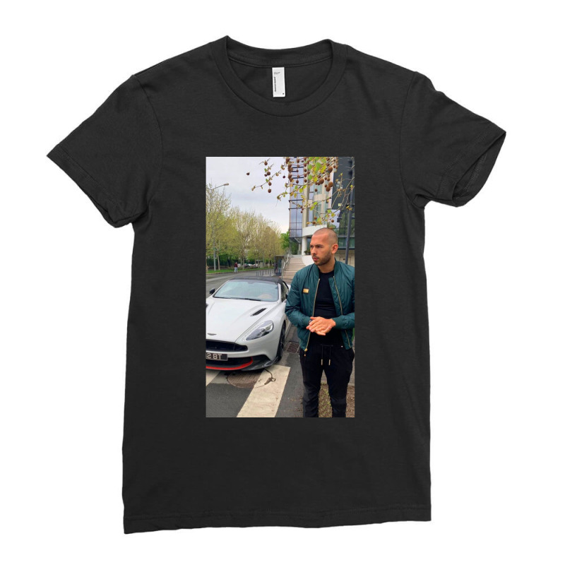 Andrew Tate  (8) Ladies Fitted T-Shirt by ALLENSTEPHENS | Artistshot