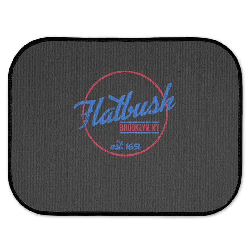 Flatbush Brooklyn Rear Car Mat | Artistshot