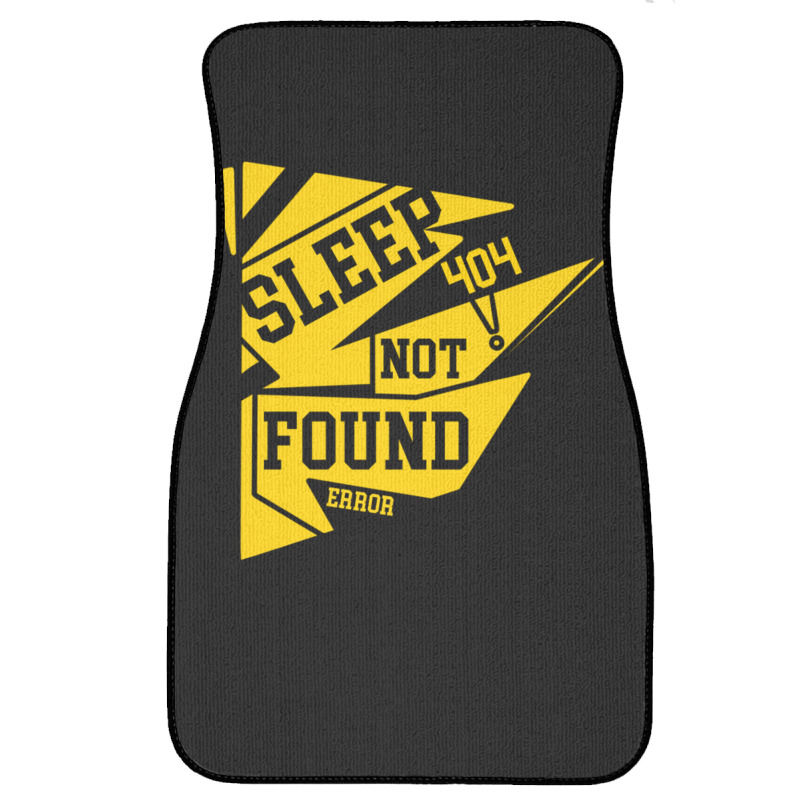 Sleep Not Found Front Car Mat | Artistshot