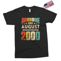 awesome since august 2000 shirt Exclusive T-shirt | Artistshot