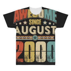 awesome since august 2000 shirt All Over Men's T-shirt | Artistshot