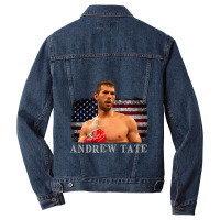 Andrew Tate A Andrew Tate Men Denim Jacket | Artistshot