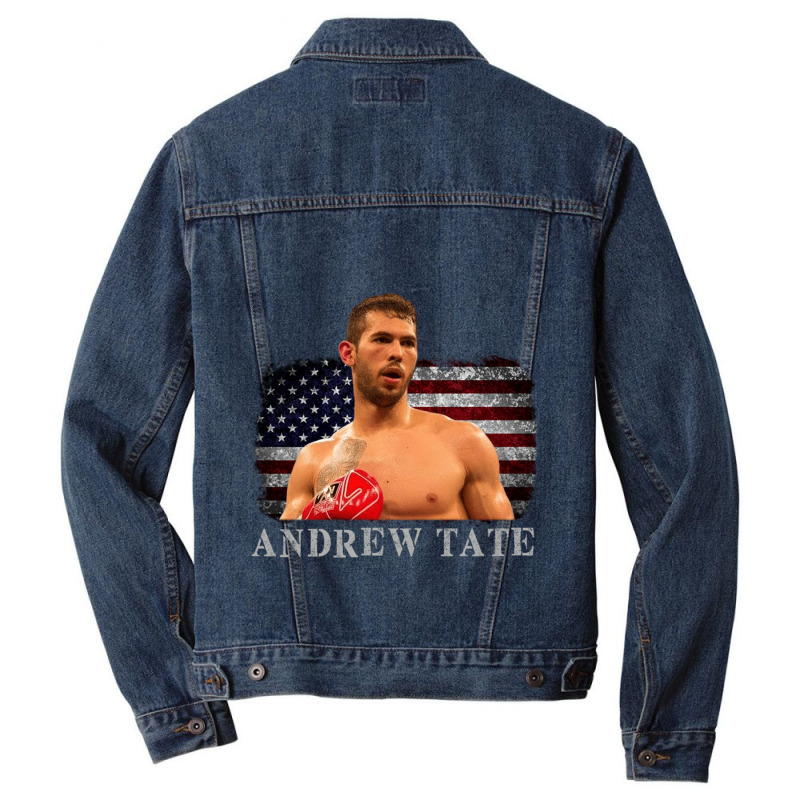 Andrew Tate A Andrew Tate Men Denim Jacket by ALLENSTEPHENS | Artistshot