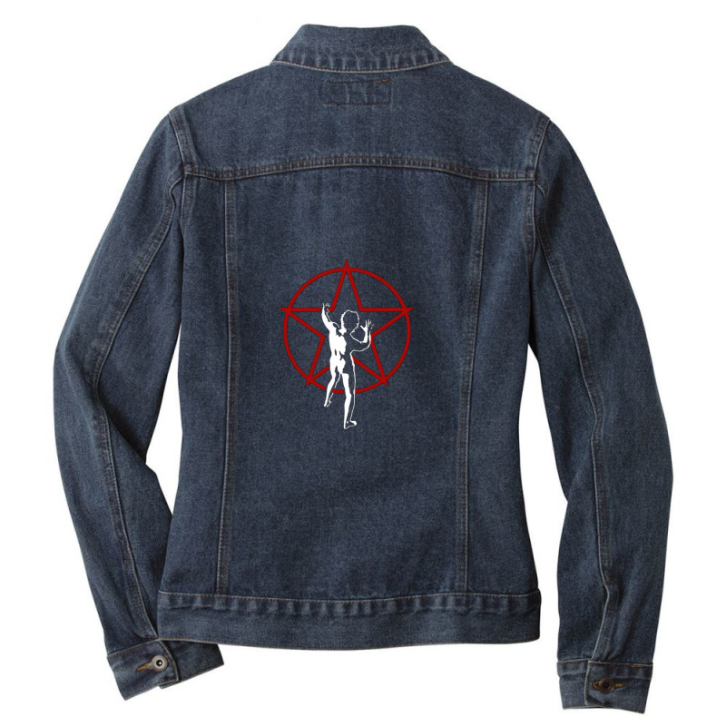 Five Stars Ladies Denim Jacket by AshleyWarren | Artistshot