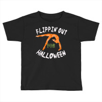 Girls Flipping Out For Halloween Gymnastics Gift Tshirt Toddler T-shirt | Artistshot