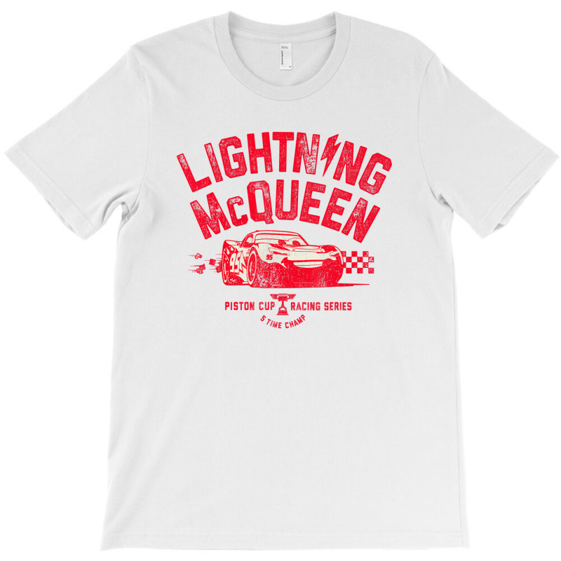 Super Cars 3 Lightning Mcqueen Vintage C1 T-Shirt by Boomtea | Artistshot