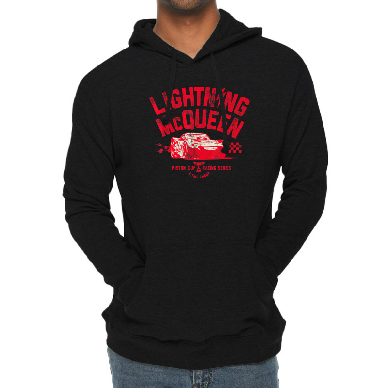 Super Cars 3 Lightning Mcqueen Vintage C1 Lightweight Hoodie by Boomtea | Artistshot