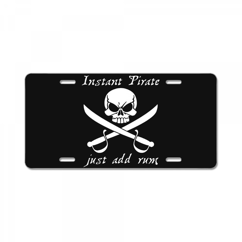 Instant Pirate Just Add Rum Funny Drinking T-shirt Pirate 