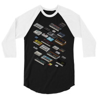 Synthesizer Fan Collection 3/4 Sleeve Shirt | Artistshot