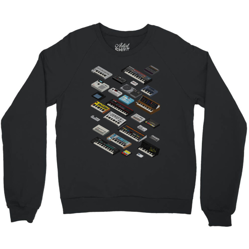 Synthesizer Fan Collection Crewneck Sweatshirt | Artistshot