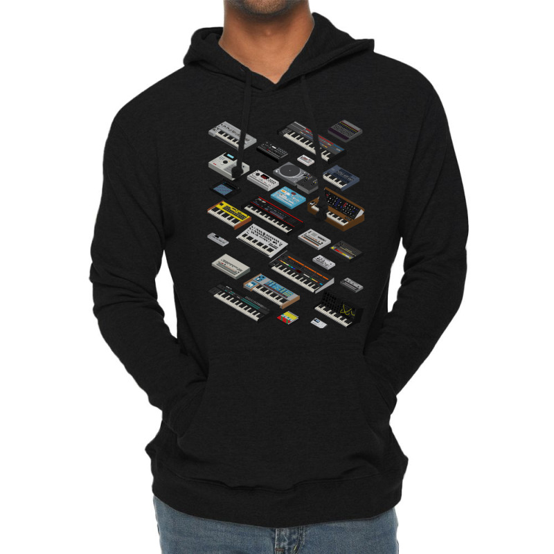 Synthesizer Fan Collection Lightweight Hoodie | Artistshot