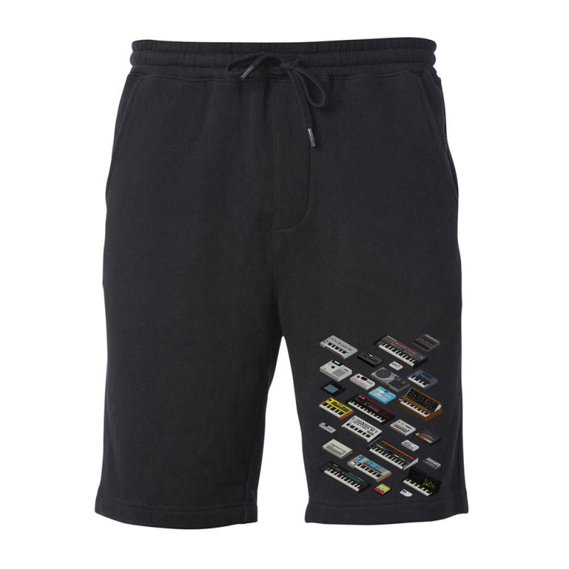 Synthesizer Fan Collection Fleece Short | Artistshot