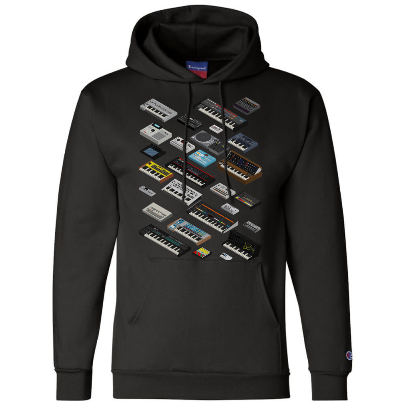 Synthesizer Fan Collection Champion Hoodie | Artistshot