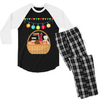 Happy Purim Star Of David Jewish Costume Premium Men's 3/4 Sleeve Pajama Set | Artistshot