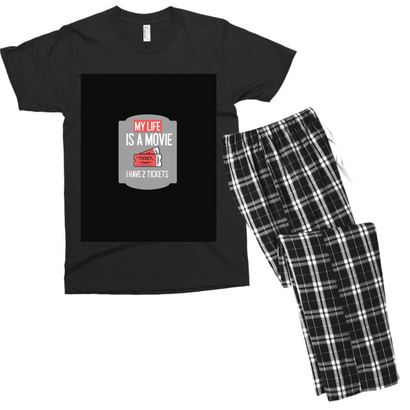 My Life As A Movie Men's T-shirt Pajama Set | Artistshot