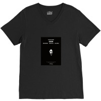 Scream Minimalist Movie Poster V-neck Tee | Artistshot