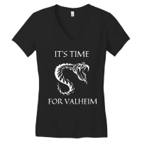 Valheim Time Women's V-neck T-shirt | Artistshot